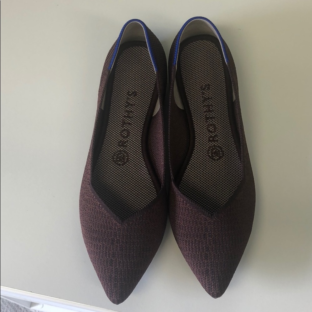 Rothy’s Truffle Python Points - Size 8 - image 2